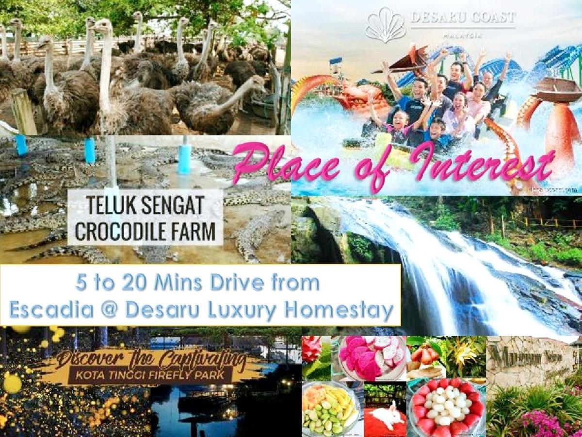 Desaru Cosy Homestay - Near Waterpark, Beach, Rapid -Wifi, Tvbox, Steamboat, Bbq Available Bagian luar foto